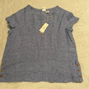 C & C 100% Linen Tunic